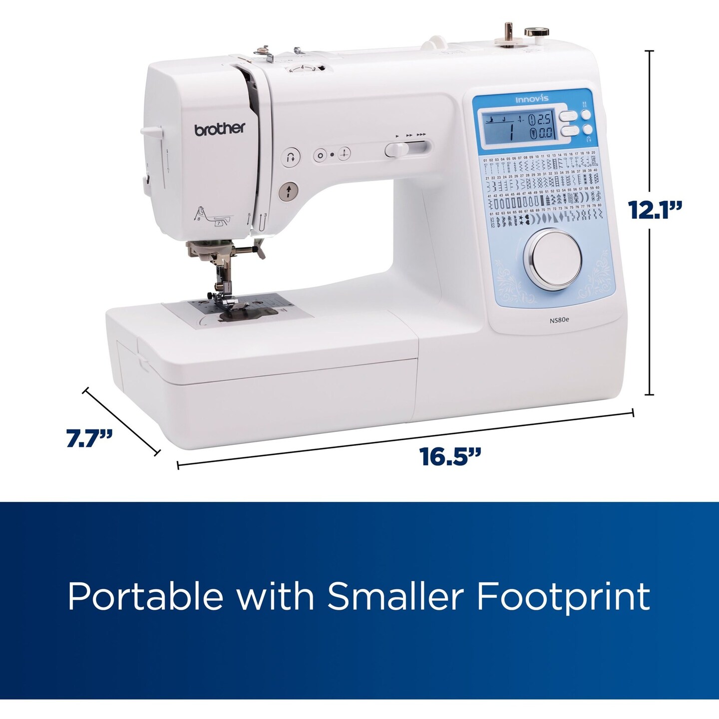Brother NS80e Computerized Sewing Machine