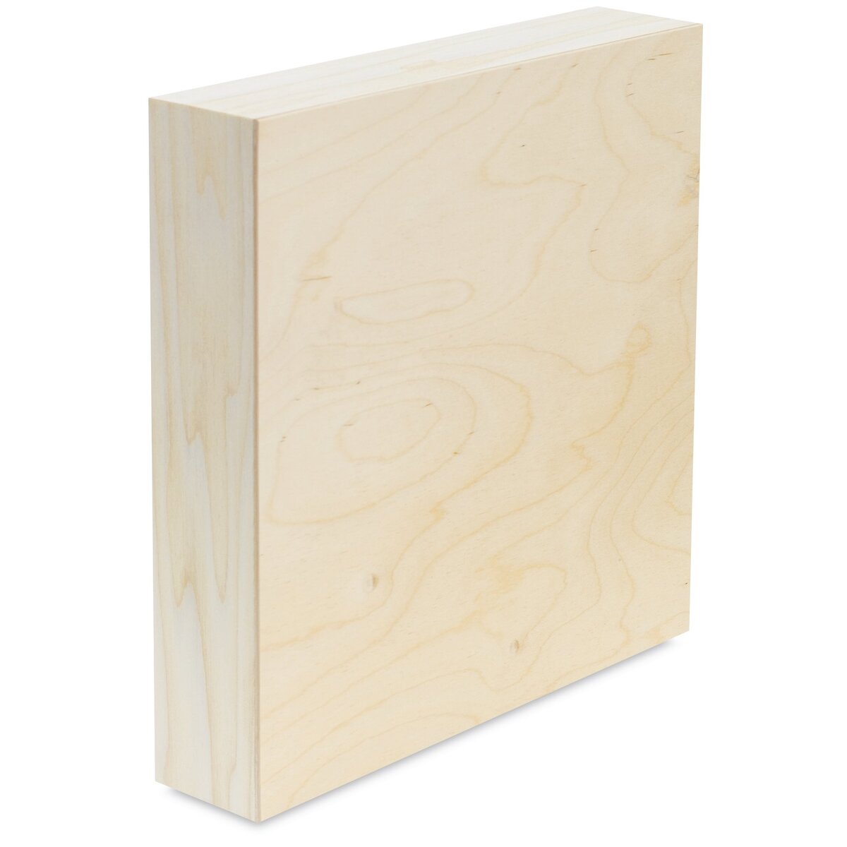 American Easel Wood Painting Panel - 18&#x22; x 18&#x22; x 2-1/2&#x22;, Extra Deep Panel