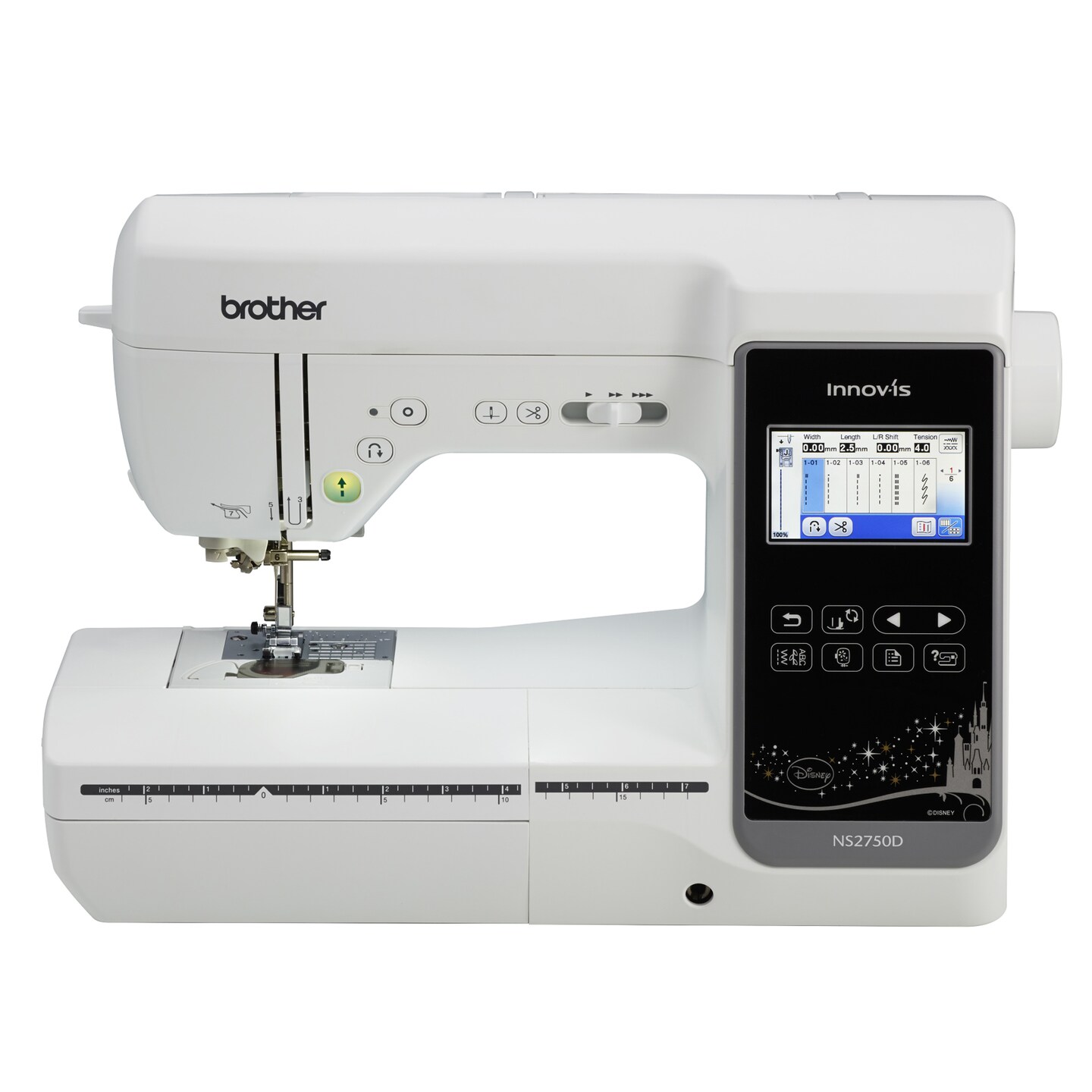 Brother NS2750D 5&#x22; x 7&#x22; Computerized Sewing &#x26; Embroidery Machine with Disney Designs