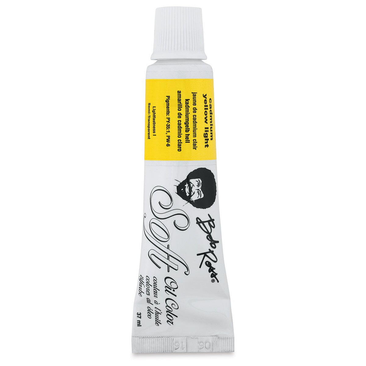 Bob Ross Soft Oil Color - Cadmium Yellow Light, 1.25 oz tube