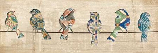 BIRDS ON A WIRE Poster Print by Piper Ballantyne - Item # VARPDXPB26495