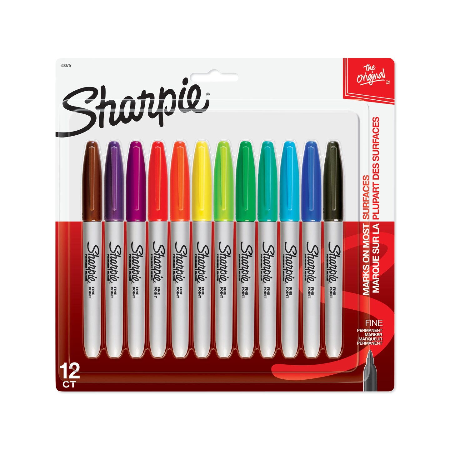 Sharpie Marker - Set - 12-Color Fine Set, Carded
