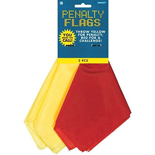 Football Frenzy Birthday Party Penalty Flags