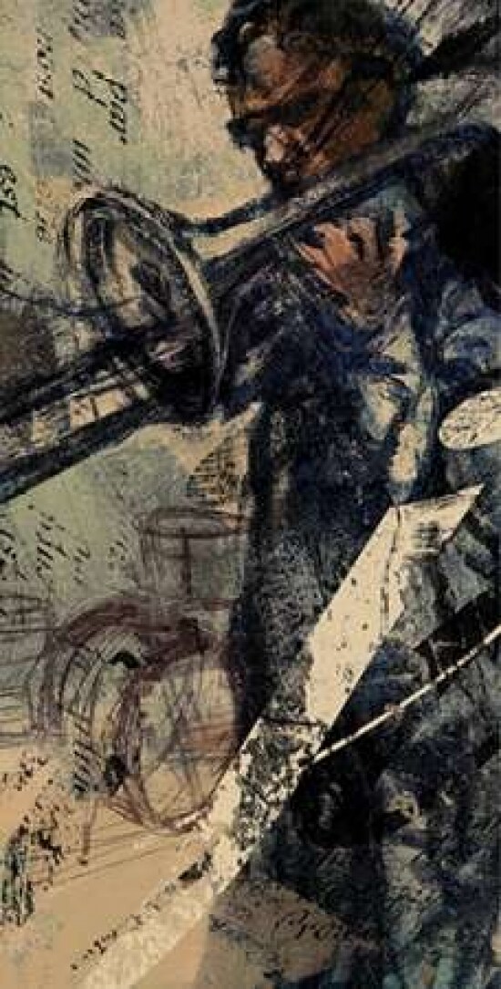 JAZZ PANEL 1 Poster Print by Eric Yang - Item # VARPDXEY19955