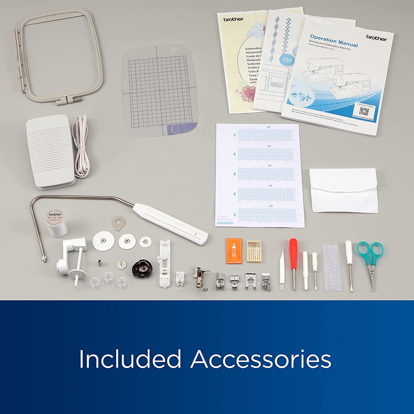 Brother SE2000 5" x 7" Computerized Sewing and Embroidery Machine