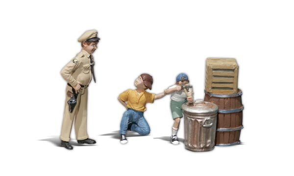 Woodland Scenics  G-Scale G BARNEY&#x27;S BIG BUST Figures