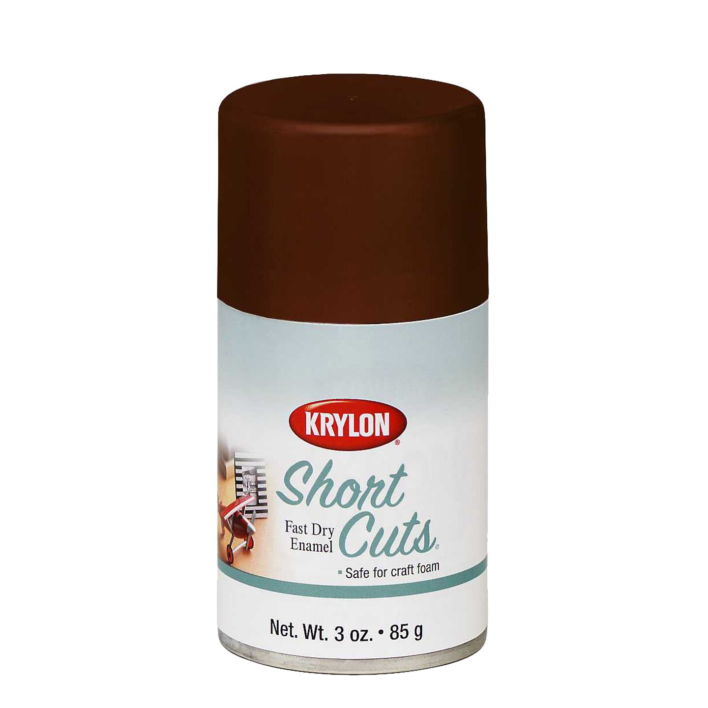 Krylon Short Cuts Spray Paint, 3 oz., Espresso