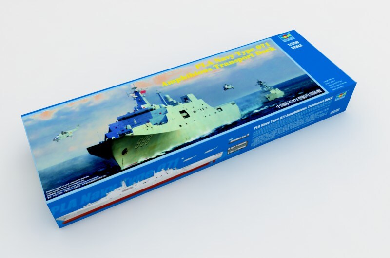 Trumpeter  1/350 PLA NAVY TYPE71 AMPHTRANSP DOCK 1/350 Plastic Model