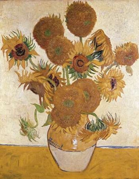 Sunflowers 1888 Poster Print by  Vincent Van Gogh - Item # VARPDX281311