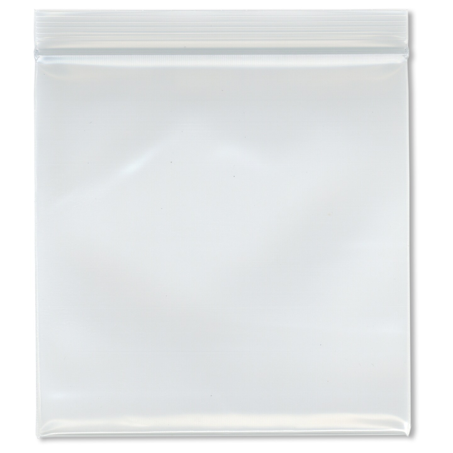 Plymor 6&#x22; x 6&#x22; (Pack of 100), 8 Mil Extra Thick Heavy Duty Zipper Reclosable Plastic Bags