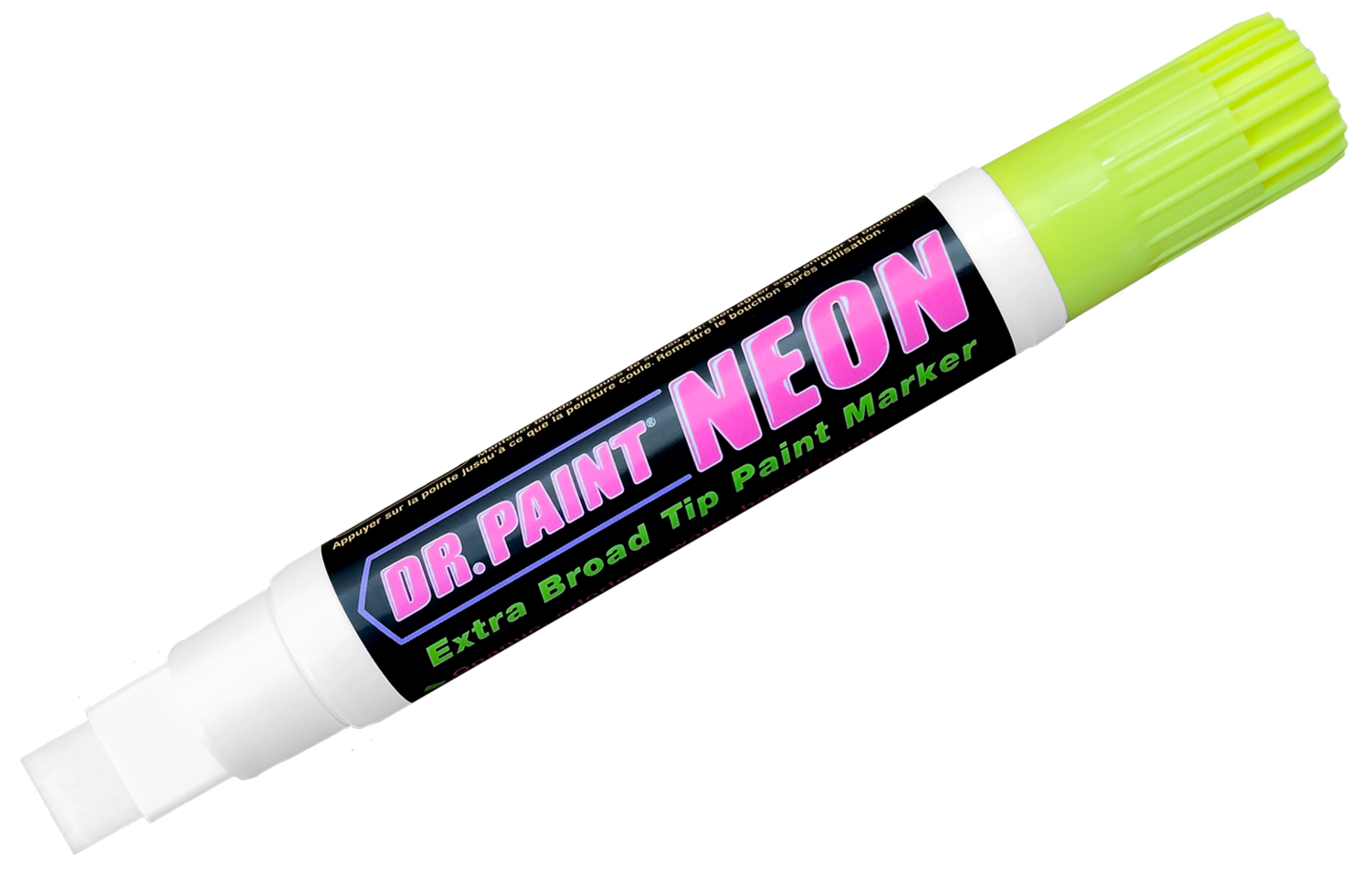 DR. PAINT&#xAE; NEON Extra Broad Tip Paint Marker - Yellow