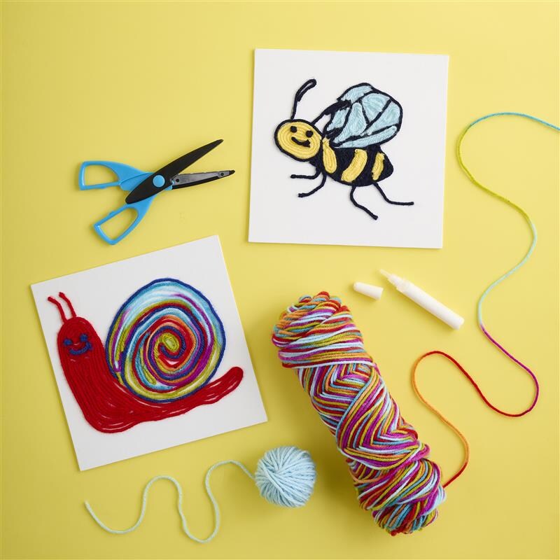 Kids Club: Yarn Painting