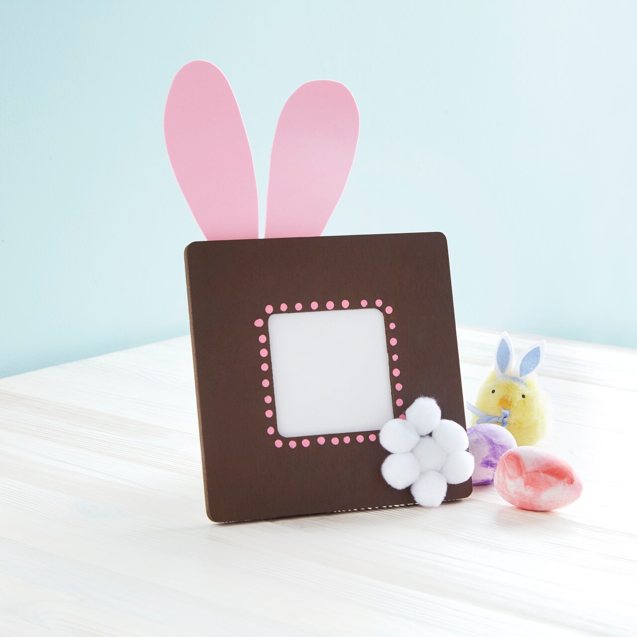 Sunday Makebreak: Bunny Wood Frame