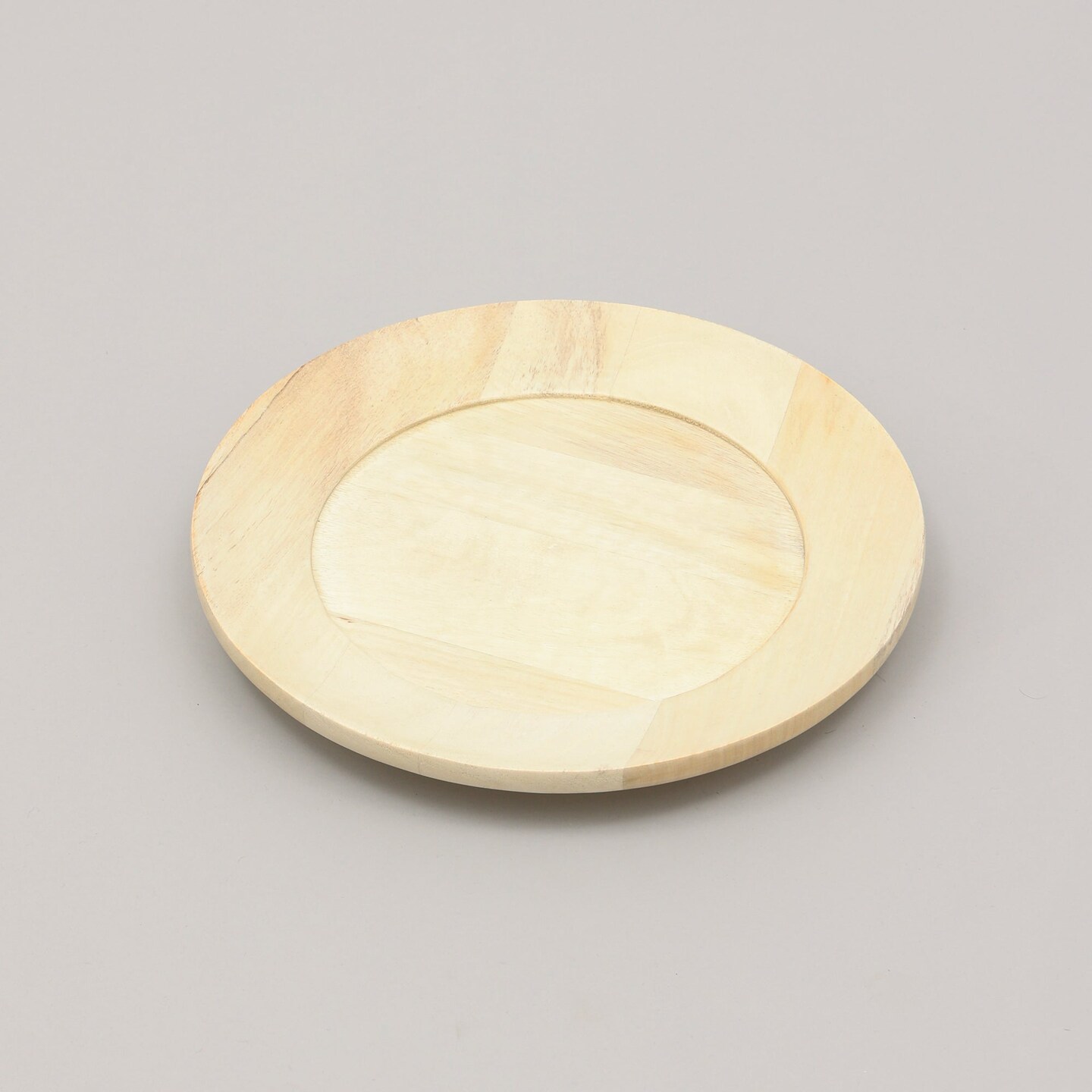 Handcrafted Natural Wood Charger Plate – Eco-Friendly Rustic 13-Inch Dinnerware Accent