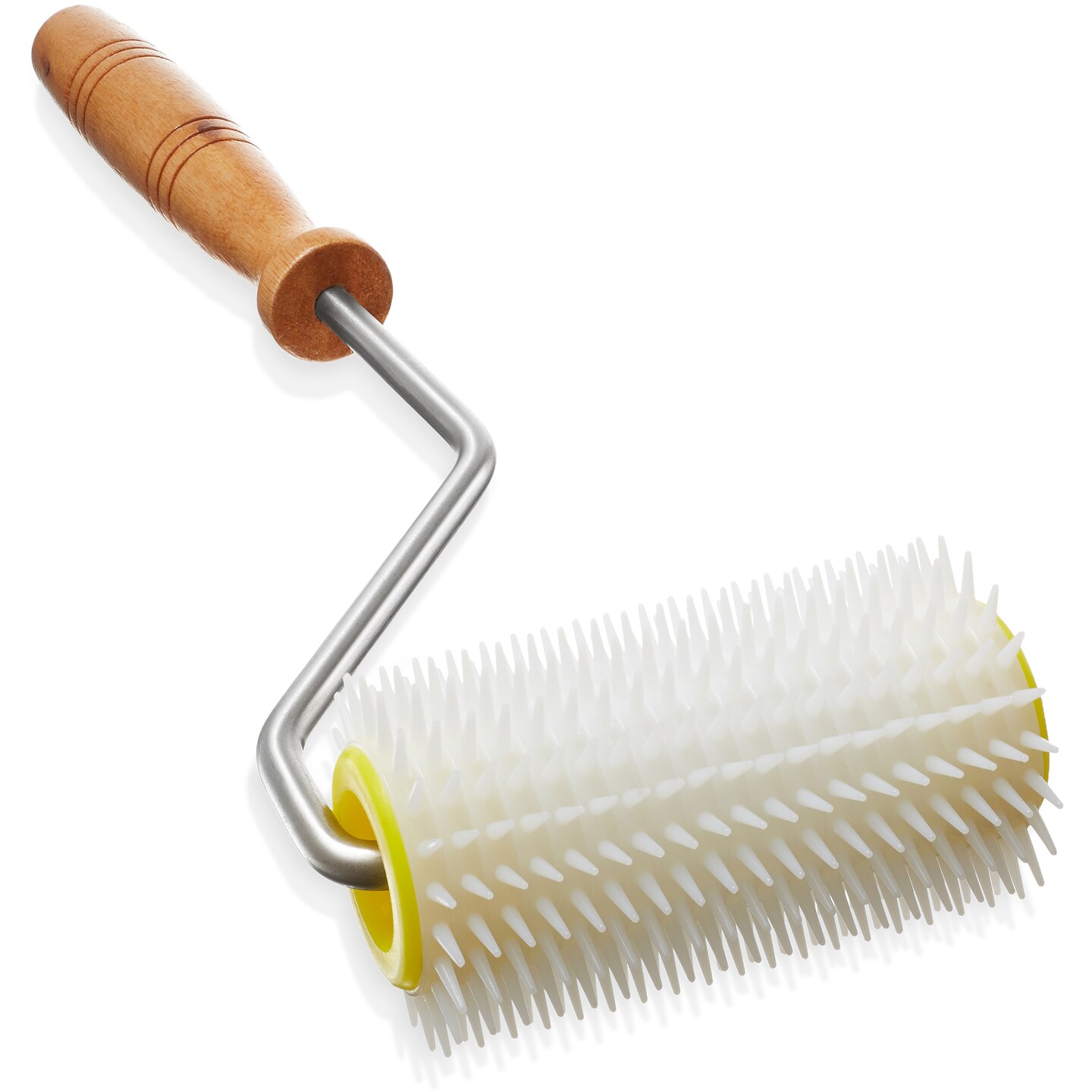 Honey Keeper Uncapping Roller with Wooden Handle - Honeycomb Uncapping Beekeeping Tool