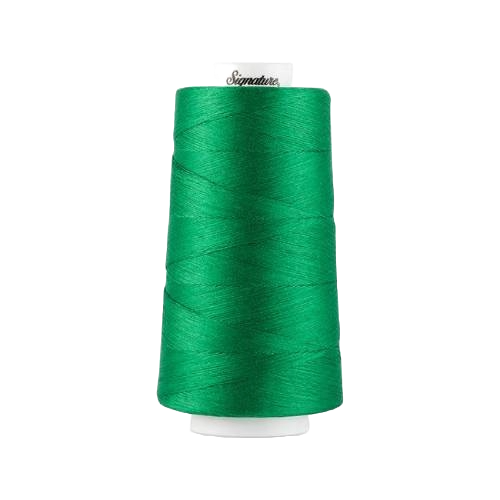 1 Pack of Kelly Green Spools Sewing Thread All Purpose Overlock Cone Durable 6000 Yard