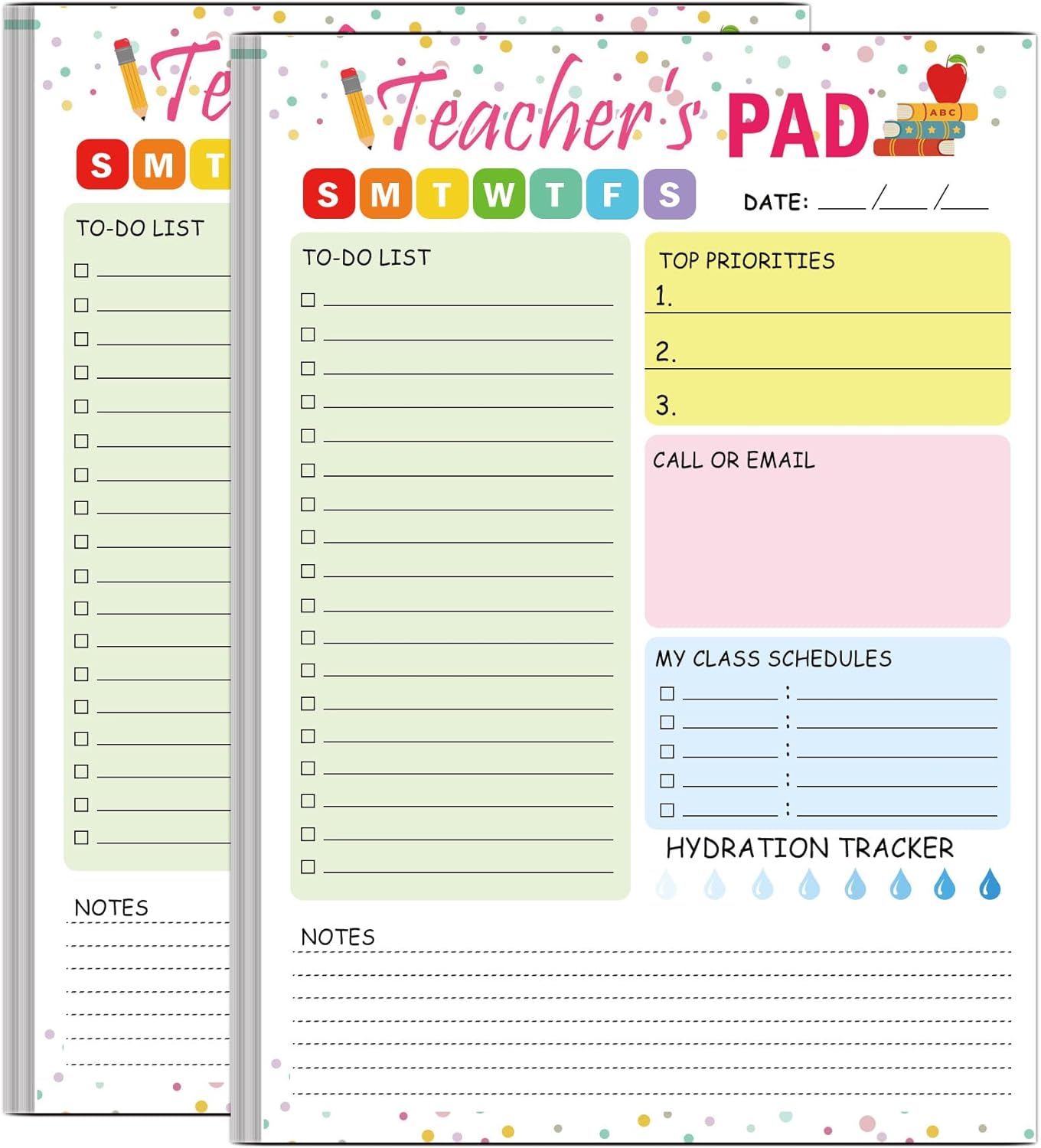 Teacher Notepad - 5.5 x 8.3 Inch