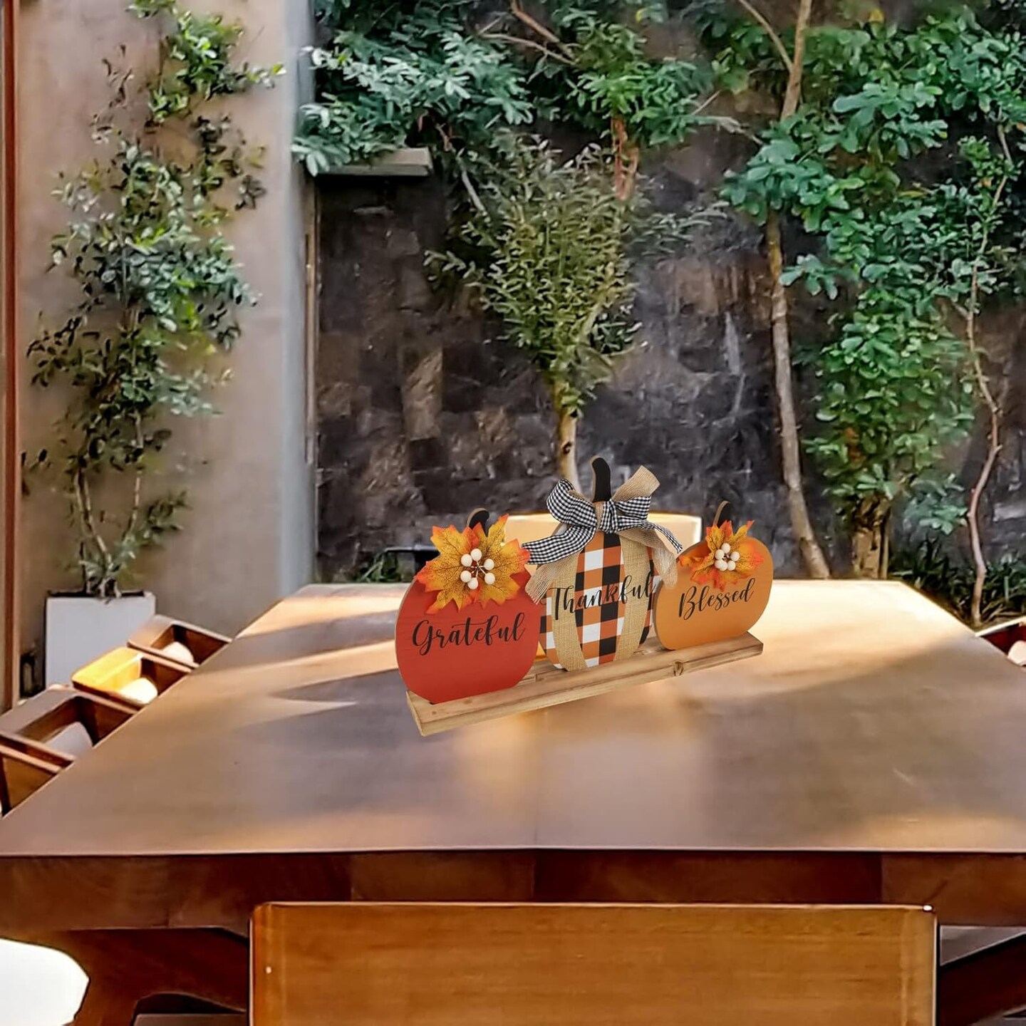 Fall Decorations for Home, Rustic Fall Tabletop Counter Decor