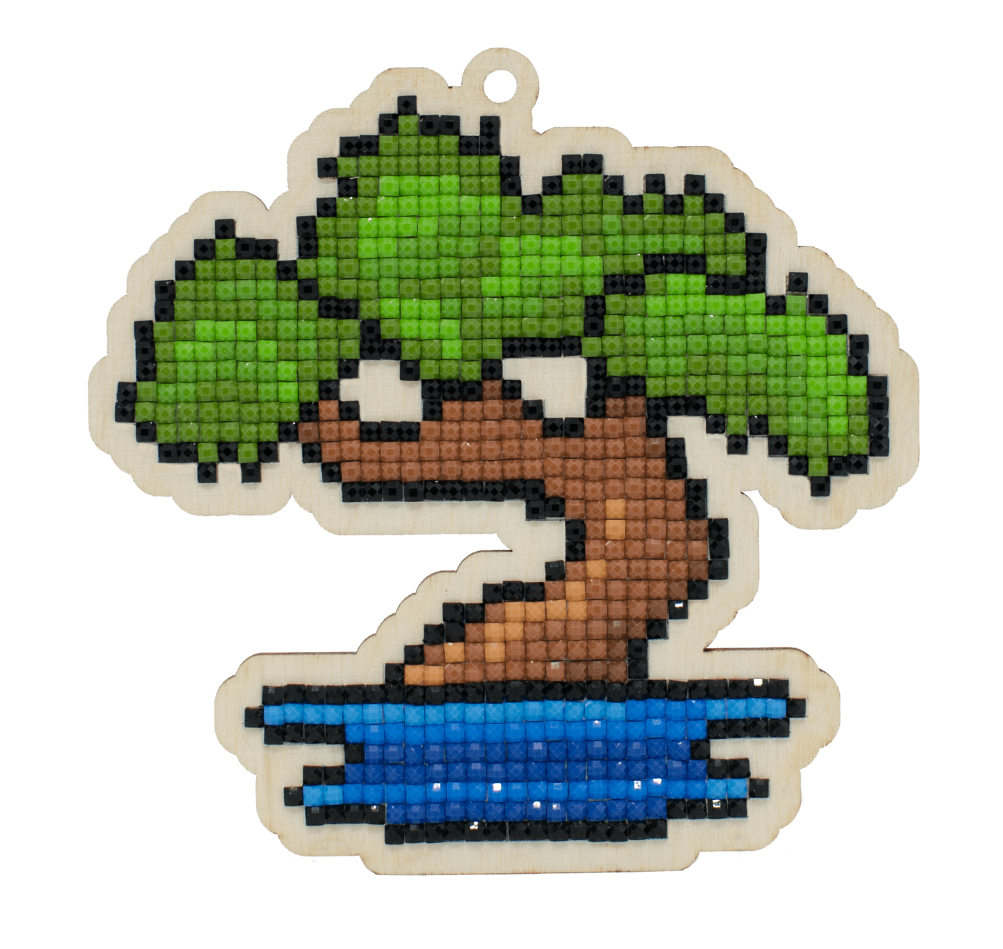 Bonsai Tree CSw423 Diamond Painting on Plywood Kit