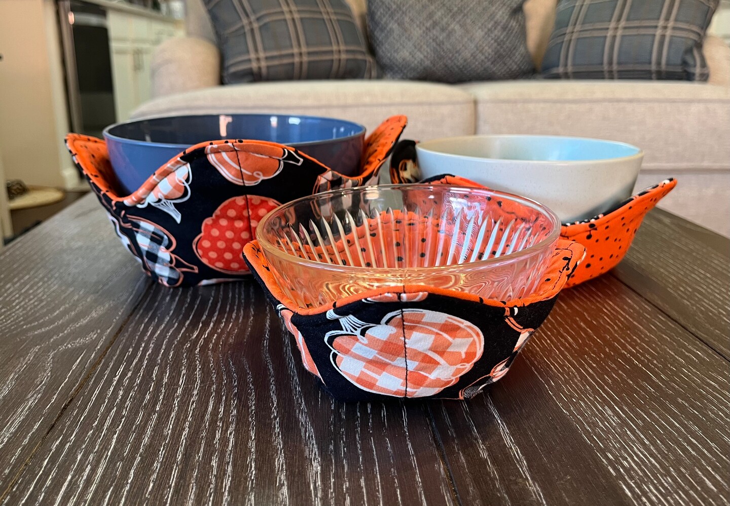the cozy nook ボウル　3点セット 3 piece Bowl Cozy set, warmer, dish cozy, microwave pad, bowl