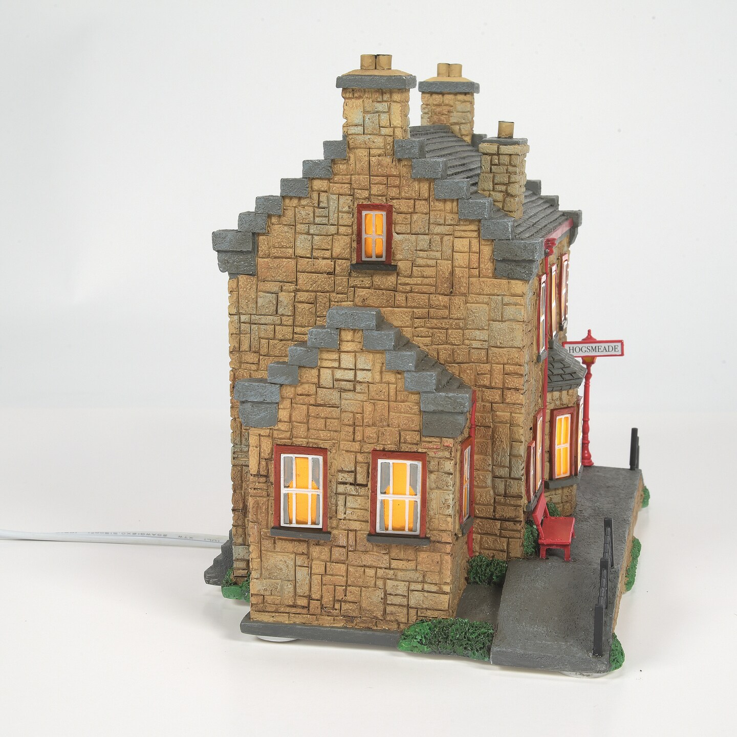 Department 56 Harry Potter Village Hogsmeade Station Lit Village Building 7in H