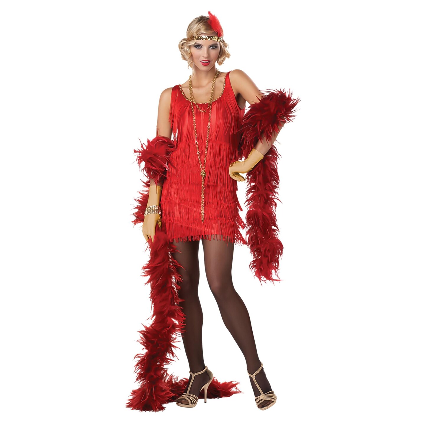 Fashion Flapper Red, Color: Multicolor, Count: 1, Size: Small | Michaels
