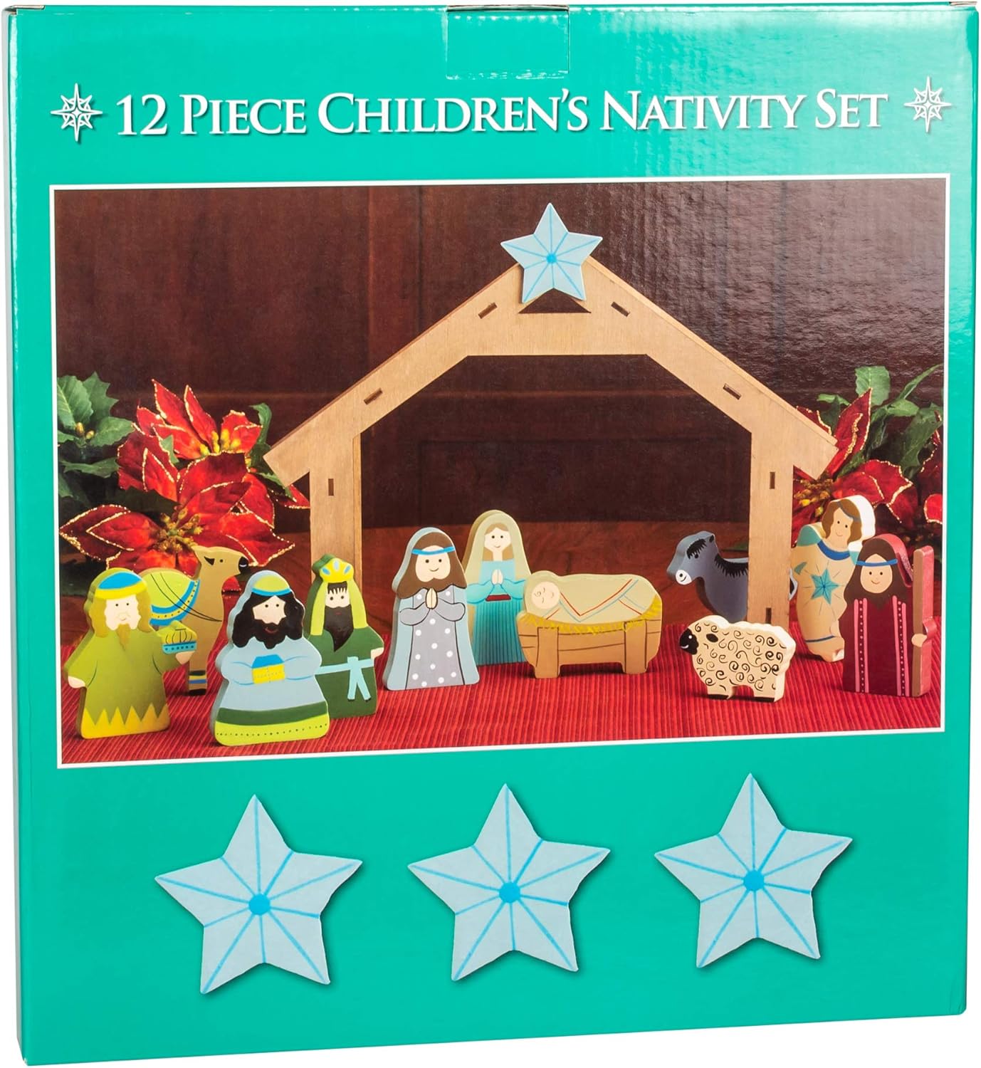 Children&#x27;s Nativity Set - 12 Piece Set