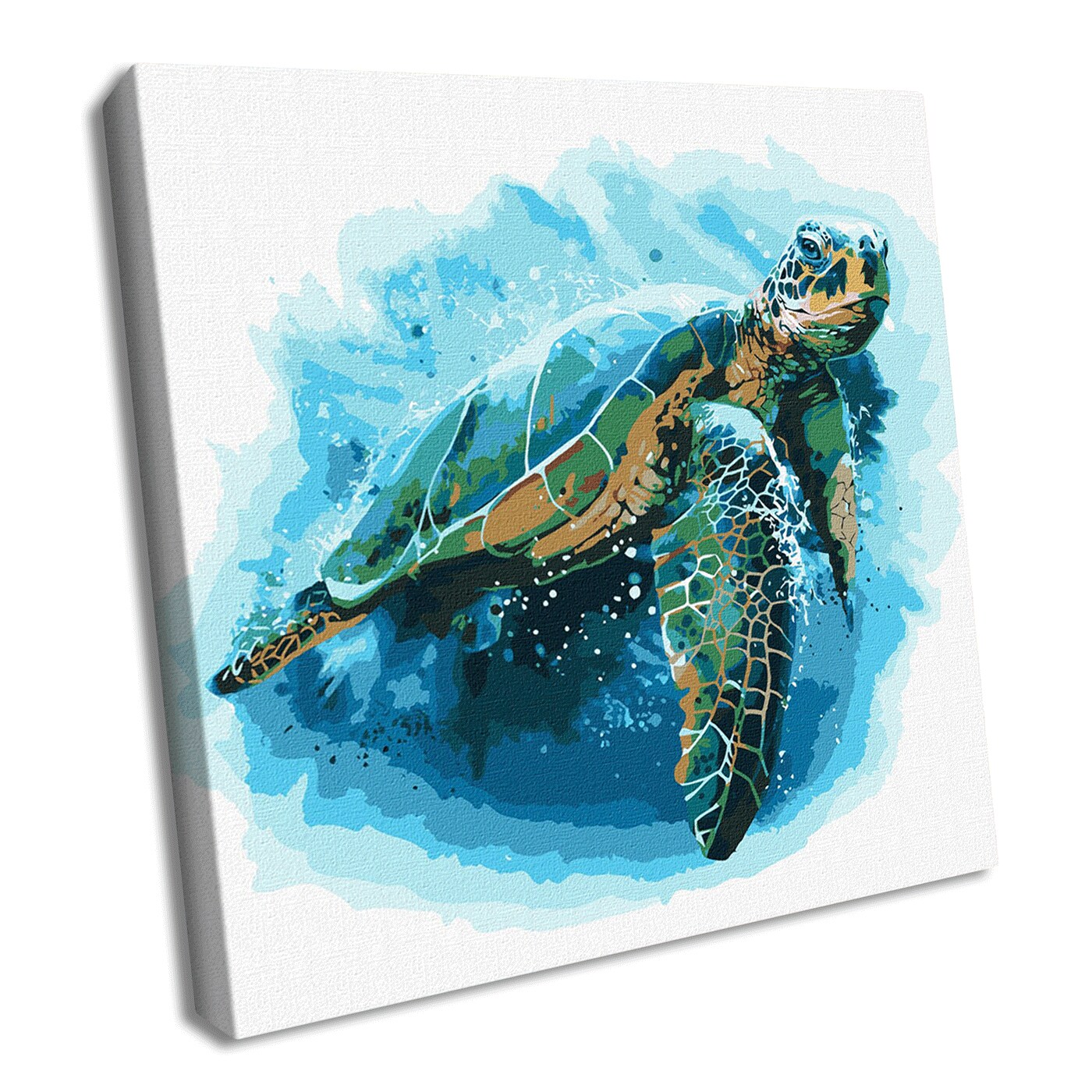 Painting by Numbers kit Blue turtle KHO4271 | Michaels