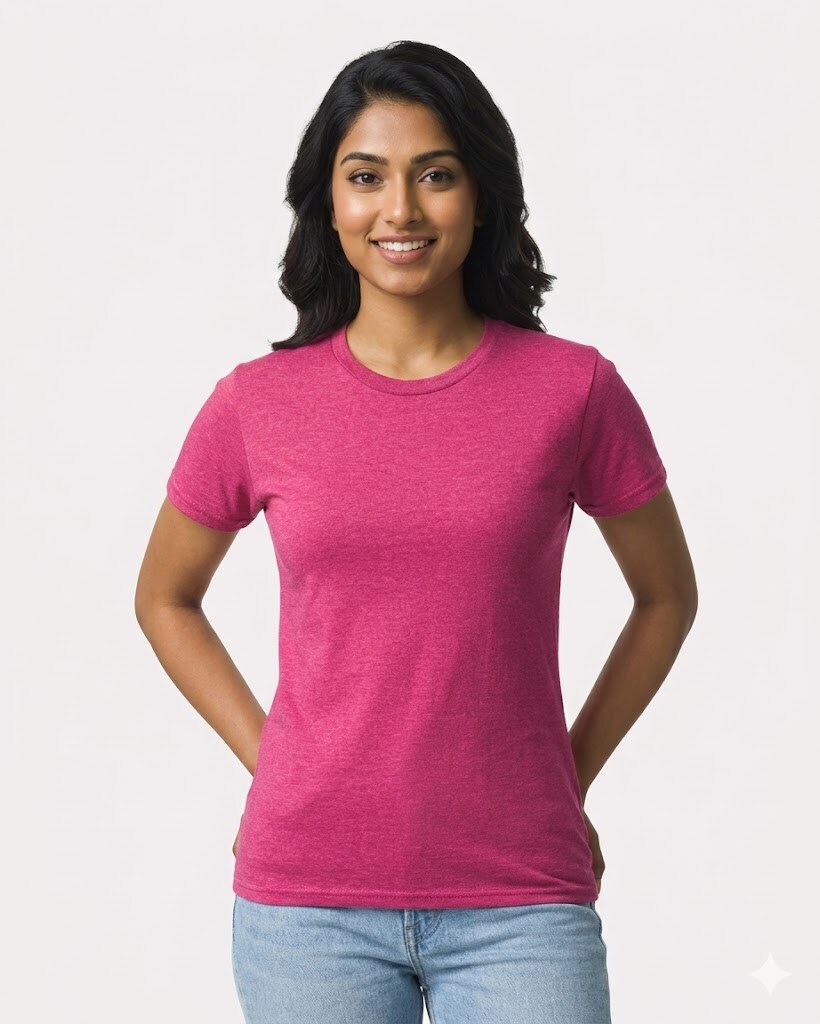 Gildan® Ultra Cotton Crewneck Short Sleeve T-Shirt – Heavyweight Unisex Basic Tee for Everyday Use & Custom Printing