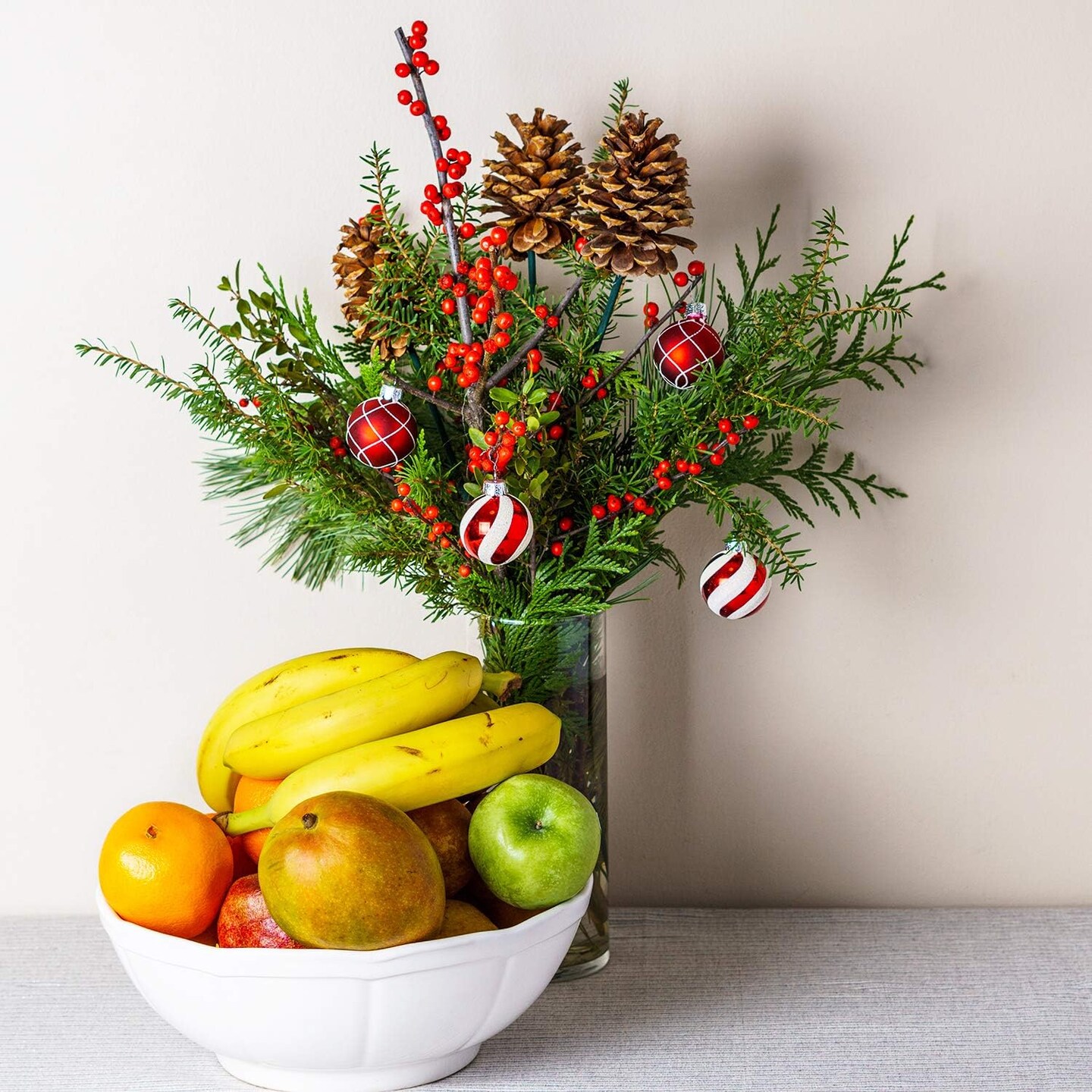 Christmas Red Berry Twig Stem (Red)
