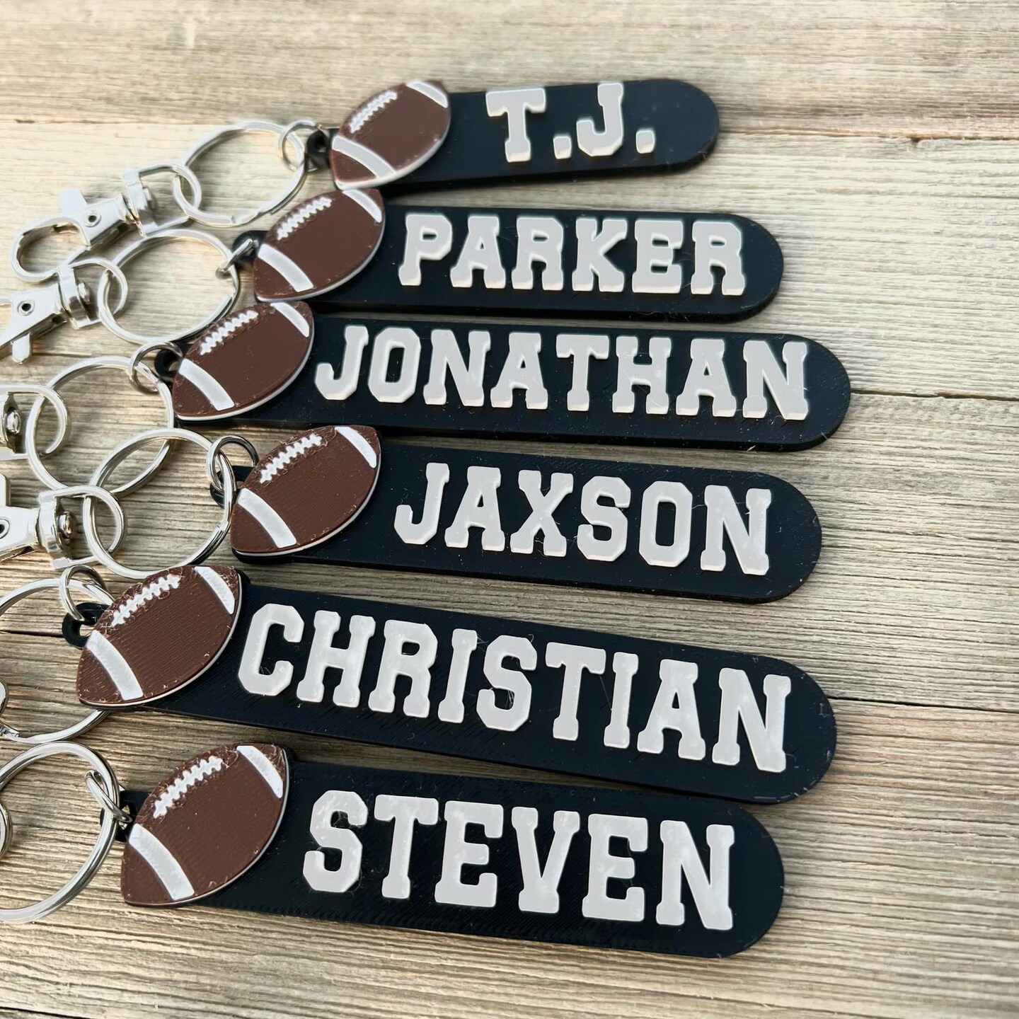 Football Keychain, Personalized Football Coach Gift, Custom Gift For  Football Dad, Football Team Gift, Football Player Bag Tag, Sports Gifts |  MakerPlace by Michaels, image size:1080x1080
