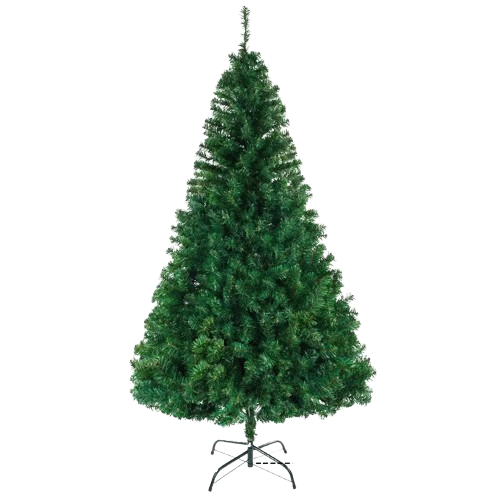 5.5 FT Artificial Christmas Tree Xmas Pine Trees Solid Metal Leg Indoor Outdoor