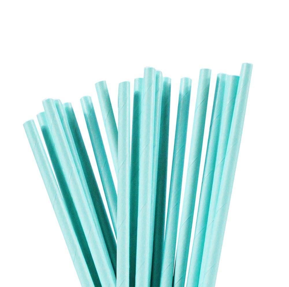 Solid Light Blue Cake Pop Party Straws | Michaels