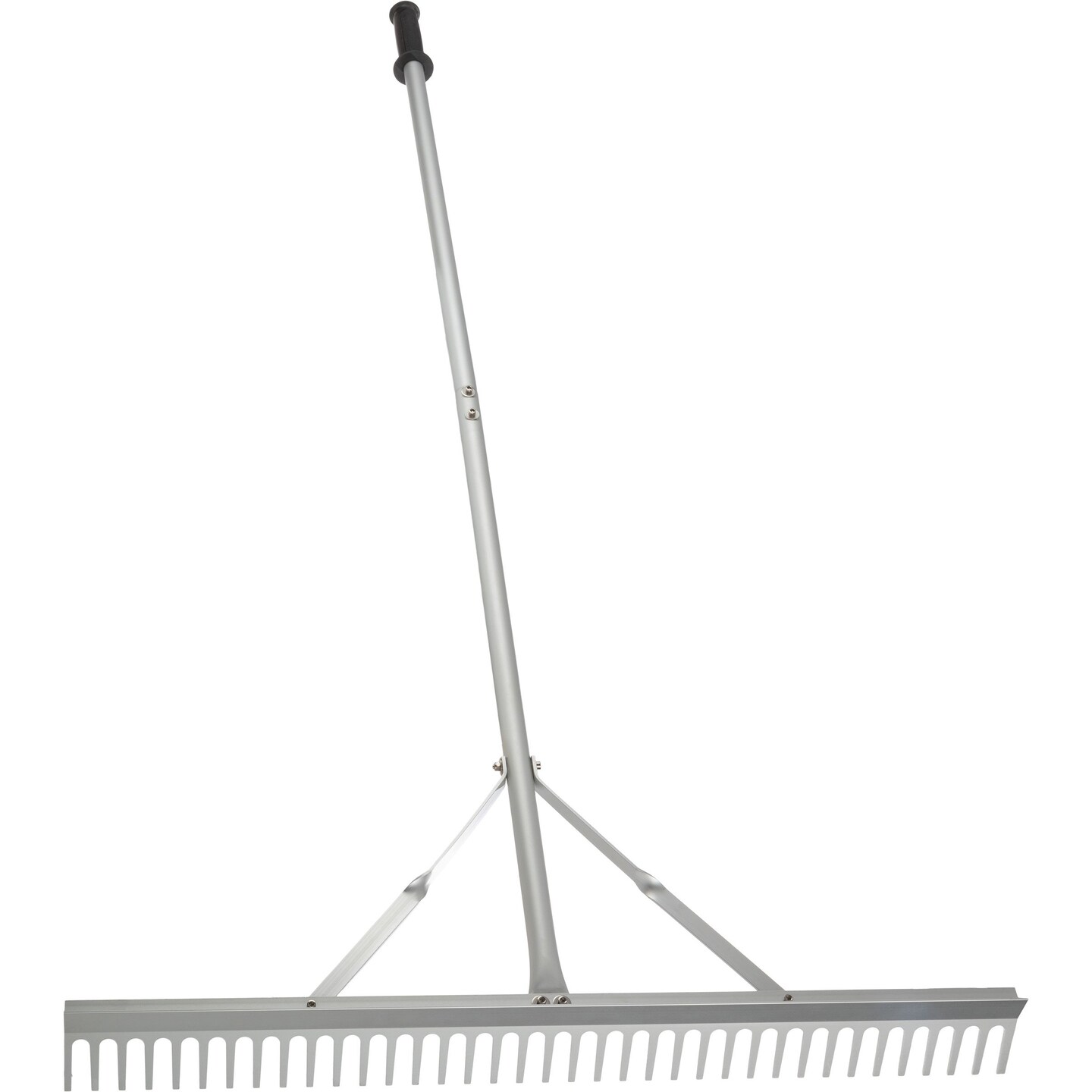 Pure Garden 36In Aluminum Landscape Rake And Xl Lawn Gloves Rust Resistant