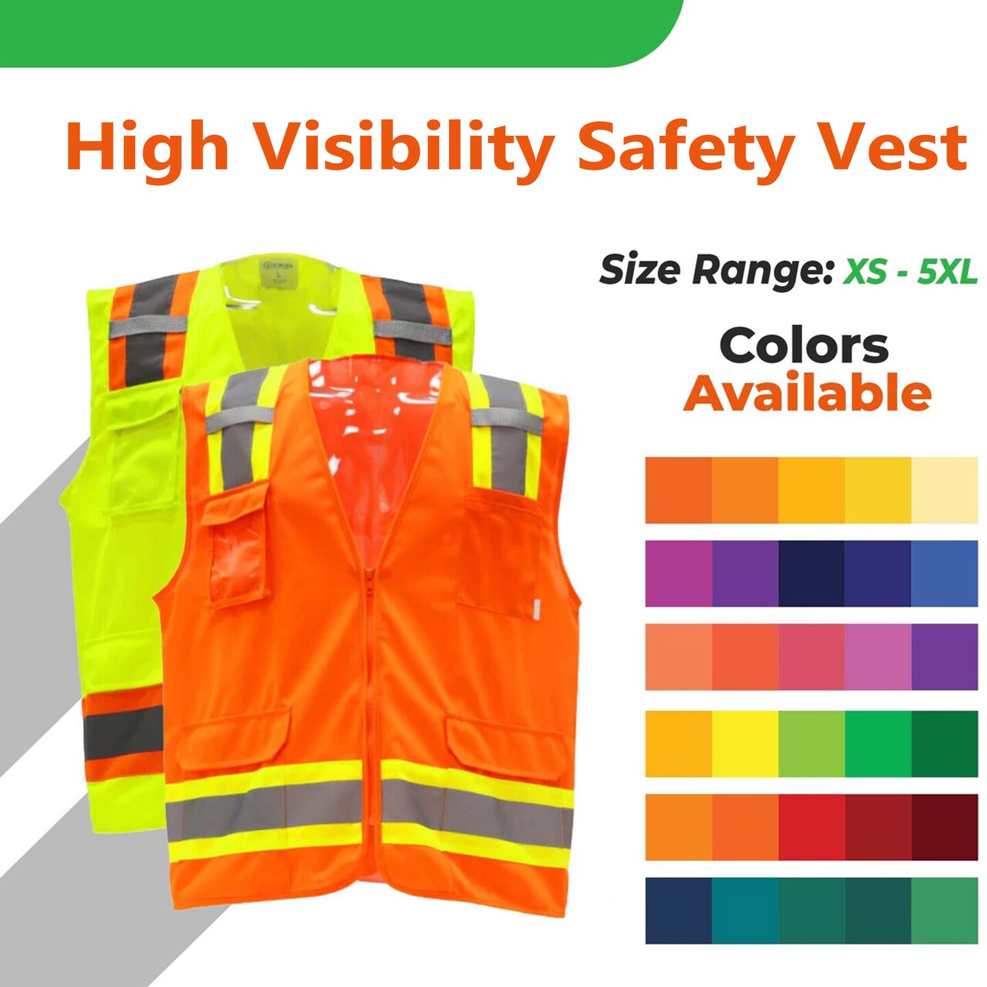 High Visibility Safety Vest