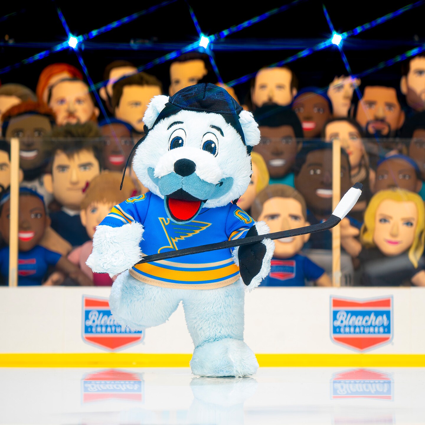 Bleacher Creatures St. Louis Blues Louie 10&#x22; Mascot Plush Figure (Heritage)