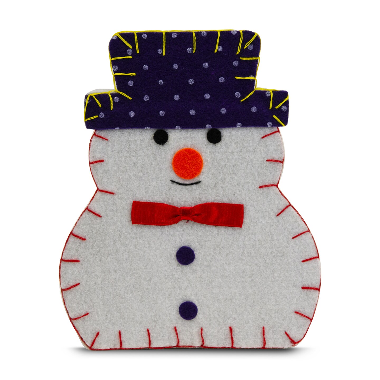Snowman Gift Box - Large 6.75&#x22; x 5.5&#x22; x 2.25&#x22;
