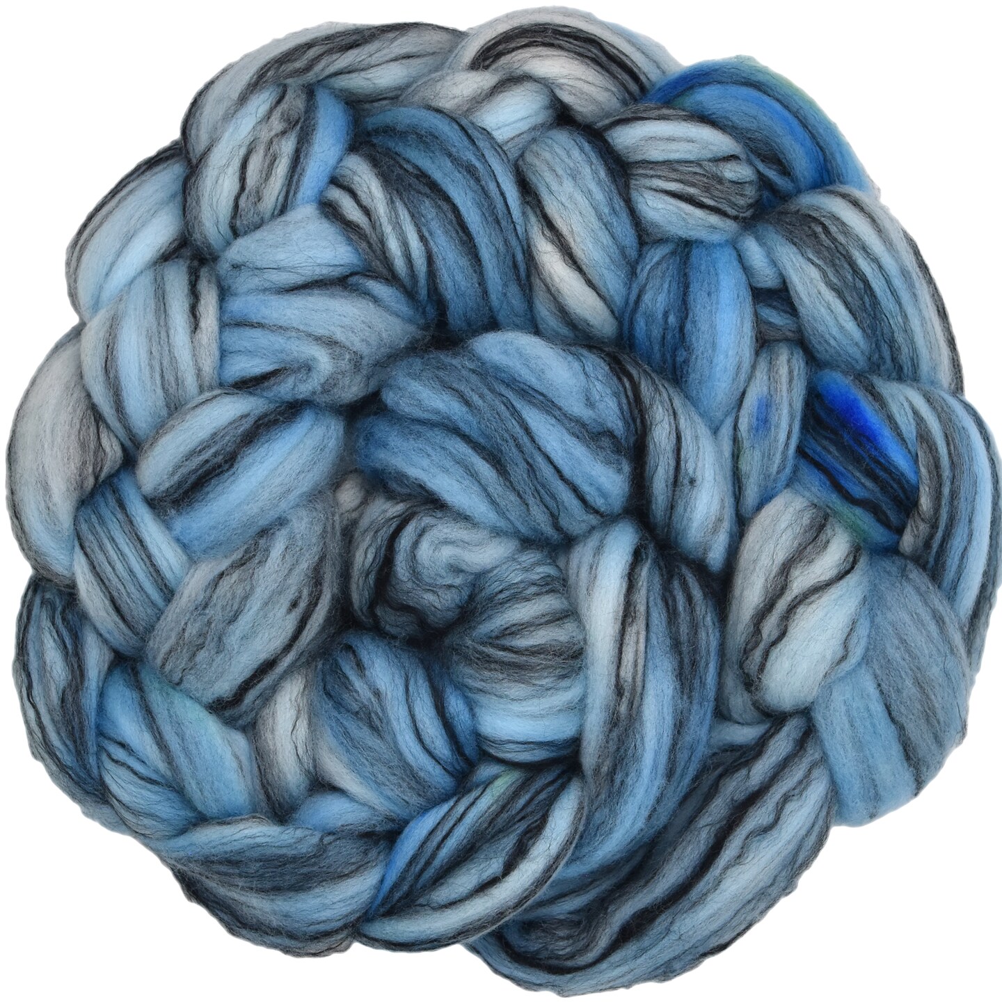 Hand Dyed Merino Wool Roving Blended with Tencel: Gorgeous tonal colorways for easy needle felting, hand spinning or weaving. Choose 1oz or 4oz