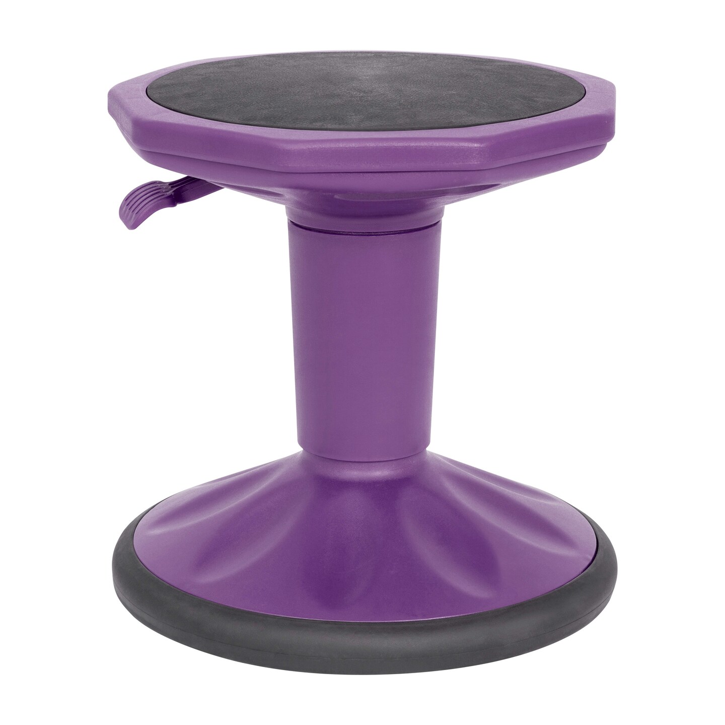 Emma and Oliver Saylor Height Adjustable Active Motion Stool for Kids with Weighted Rubber Non-Slip Bottom