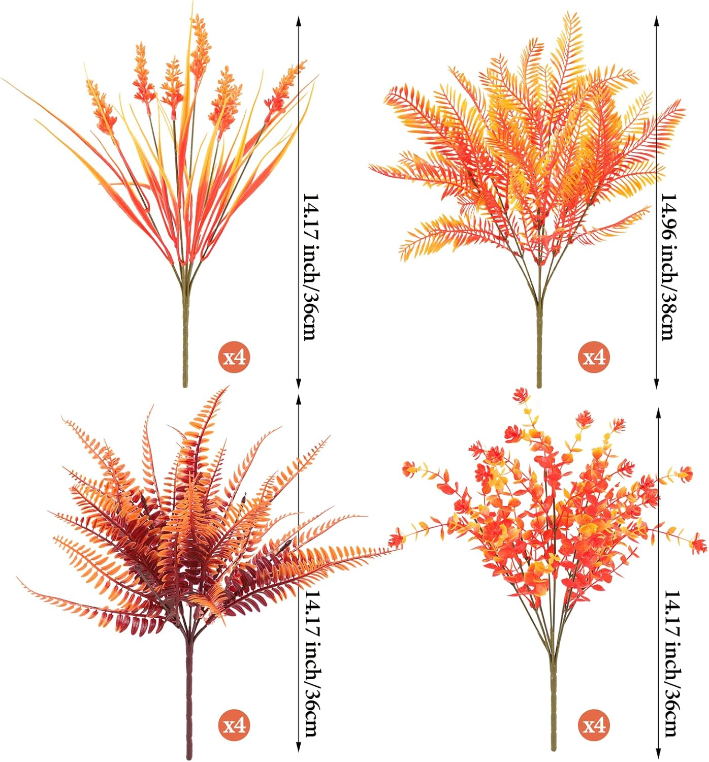 Artificial Fall Flowers Decor