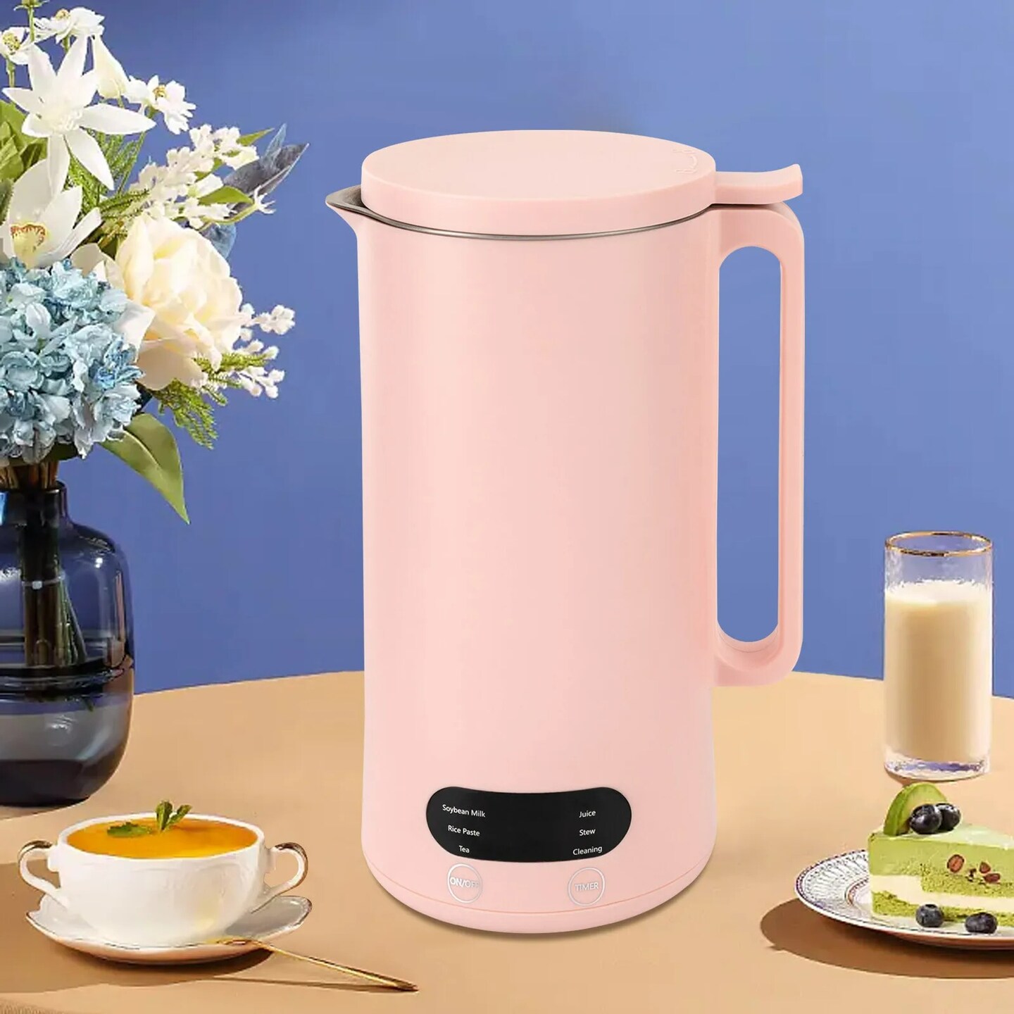 Automatic Homemade Nut Milk Maker Almond Oat Coconut Soybeans Nutrition Machine