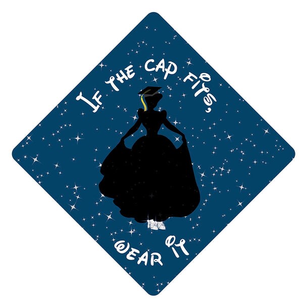 Grad Cap Topper Cinderella - Disney , Graduation Cap Decorations by Tassel Toppers product 2