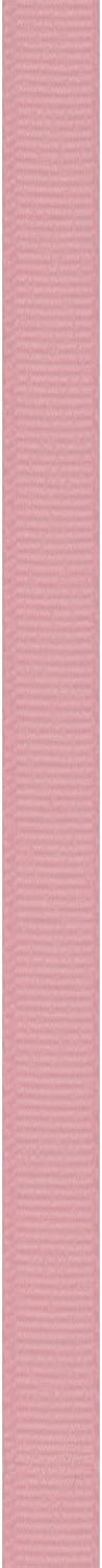 Offray 63033 3/8&#x22; Wide Grosgrain Ribbon, 3/8 Inch x 18 Feet, Pink