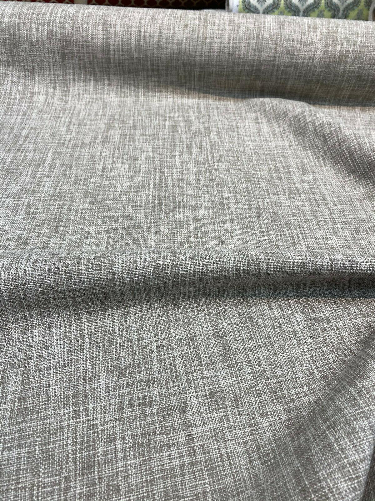 1 Yard Performance Plus Sheridan Fossil Taupe Durable Upholstery Fabric 54 Inch Width