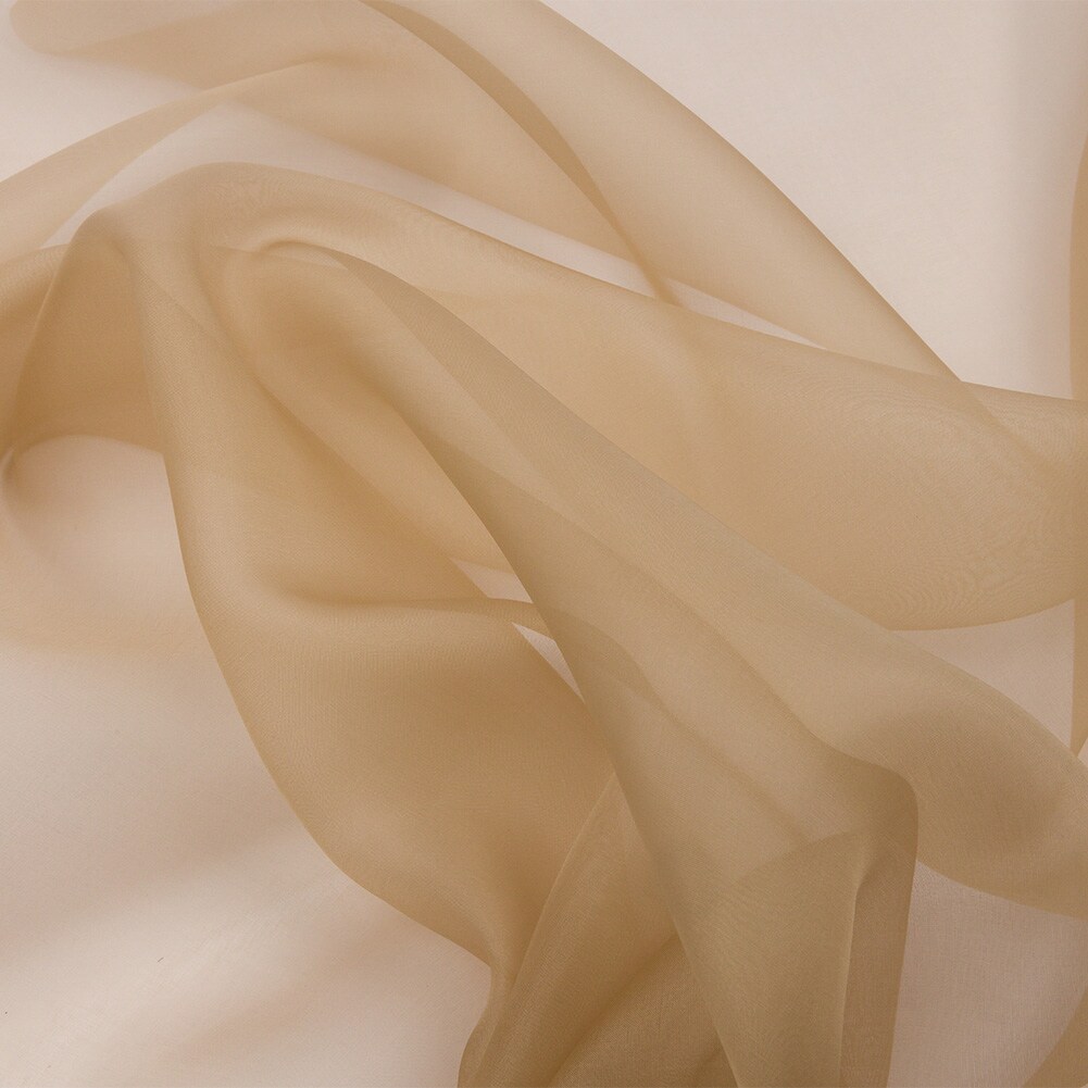 1 Yard Soft Cornstalk Silk Organza Fabric for Cocktail Gown Dance Costume 44 Inch Width