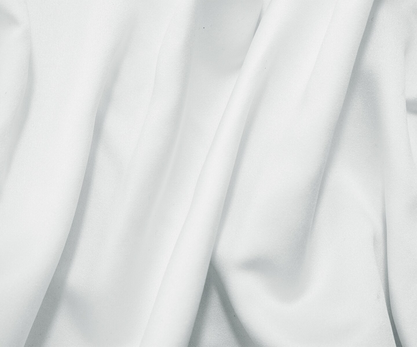 White Polyester Solid Marquis-Peau De Soie Satin Woven Fabric By the Yard