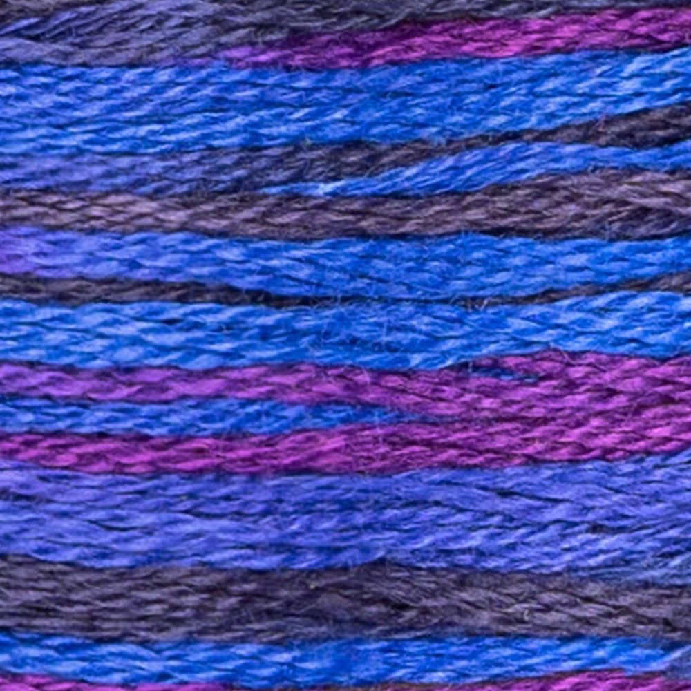 DMC Embroidery Floss, 6-Strand Multi-Color Variations - Mystical Midnight
