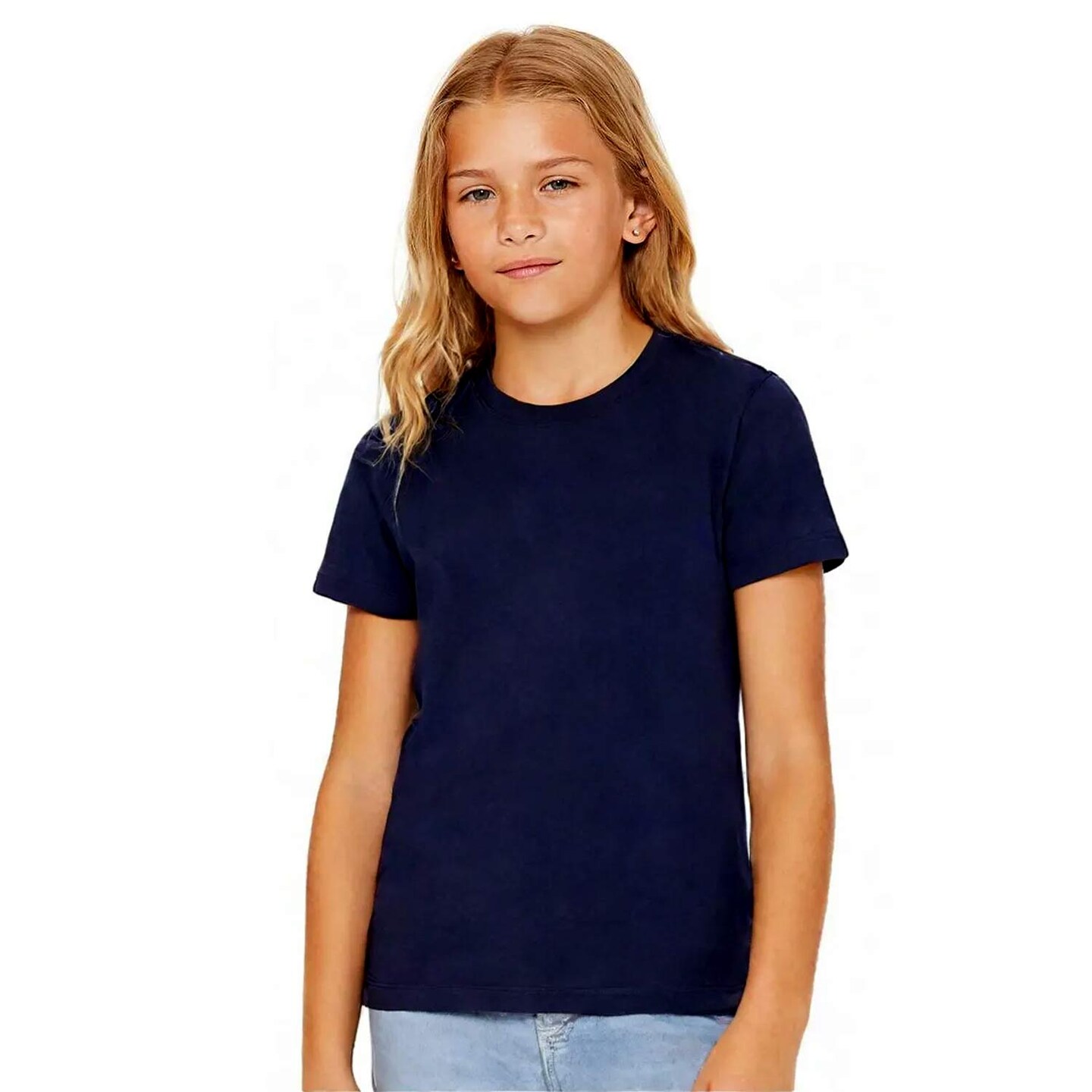BELLA + CANVAS High Quality Youth Jersey Tee with Sustainable Airlume Cotton and Modern Retail Fit