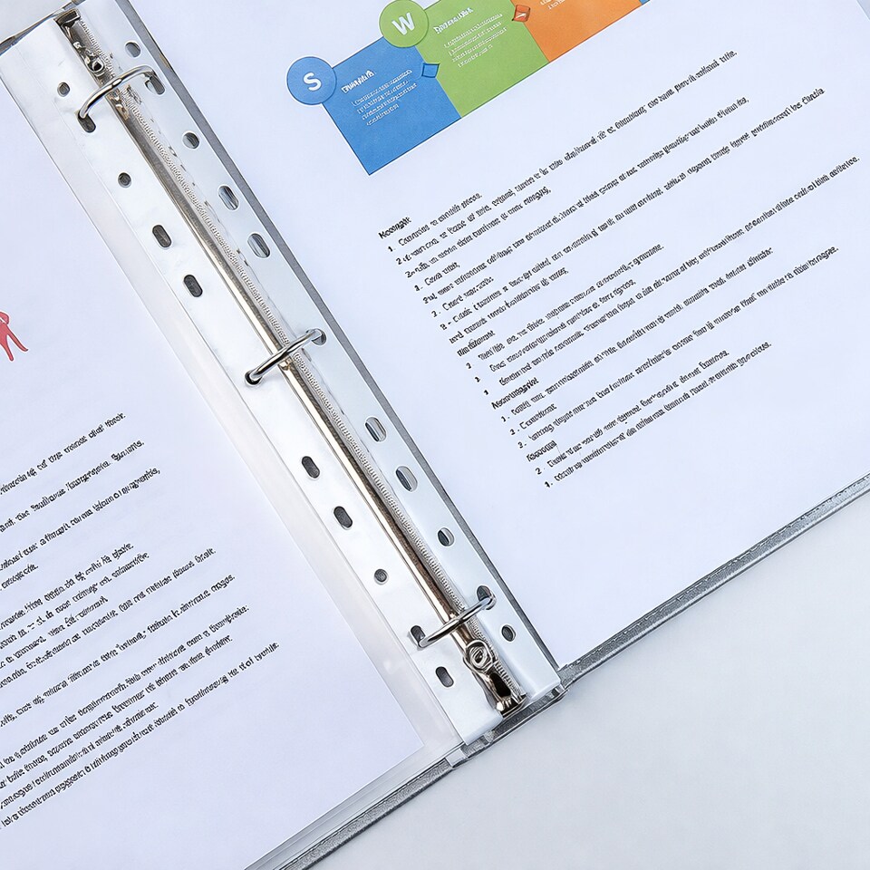 Heavyweight Top Loading Sheet Protectors – Clear Document Sleeves 8.5" x 11" (100 Pack) for Classroom, Office & Binder Organization