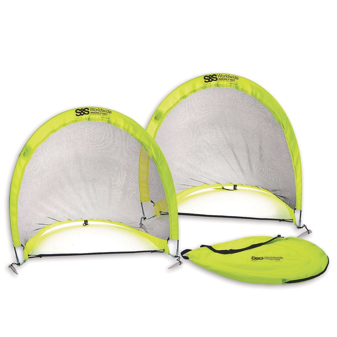 Small Pop-Up Soccer Goals (Set of 2)